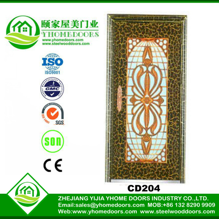 door with mdf strip core,entryway door,wood panel partition door