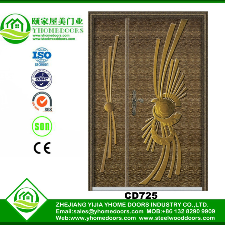 galvanized steel double entry door,replacement exterior doors,wood door double