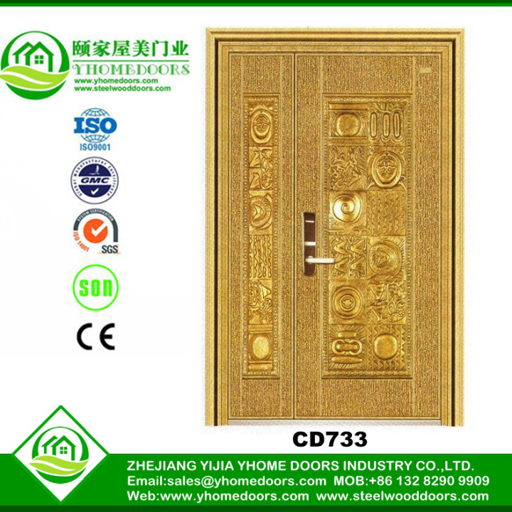 full view entry doors,copper door hardware,white flat door
