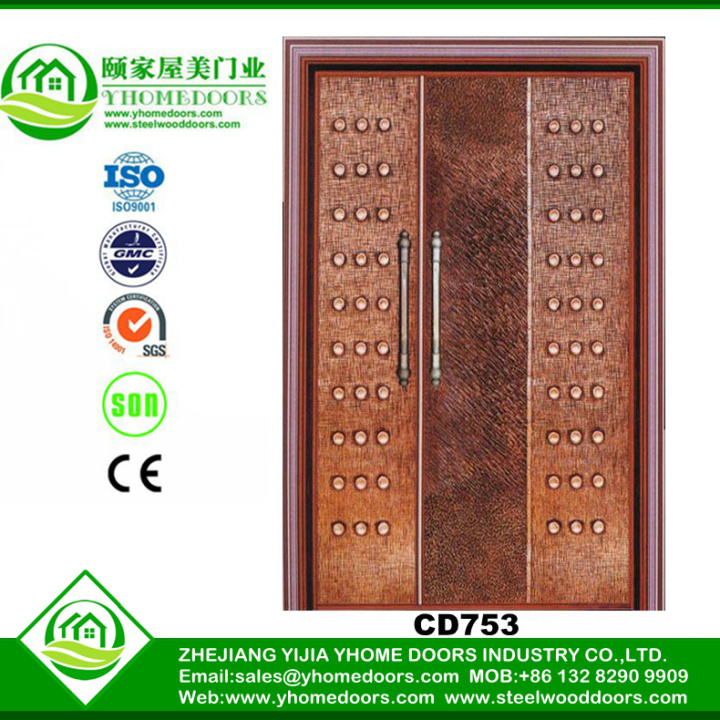 fire rated wooden glass door,indoor doors,wholesale double entry doors