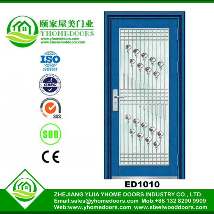 good quality pvc door , white color interior wooden door,stainless steel sectional garage door