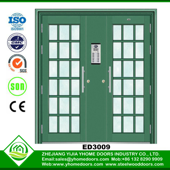 galvanized steel door,sliding interior doors,steel fireproof door with panic push bar