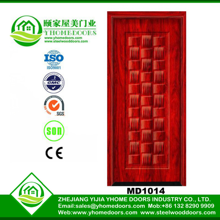 hollow metal door frame,steel double doors,security door white