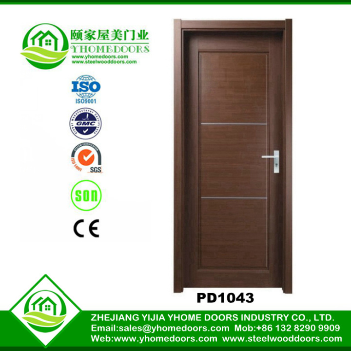 assembled mdf door,cheap exterior doors,pvc profile swing door