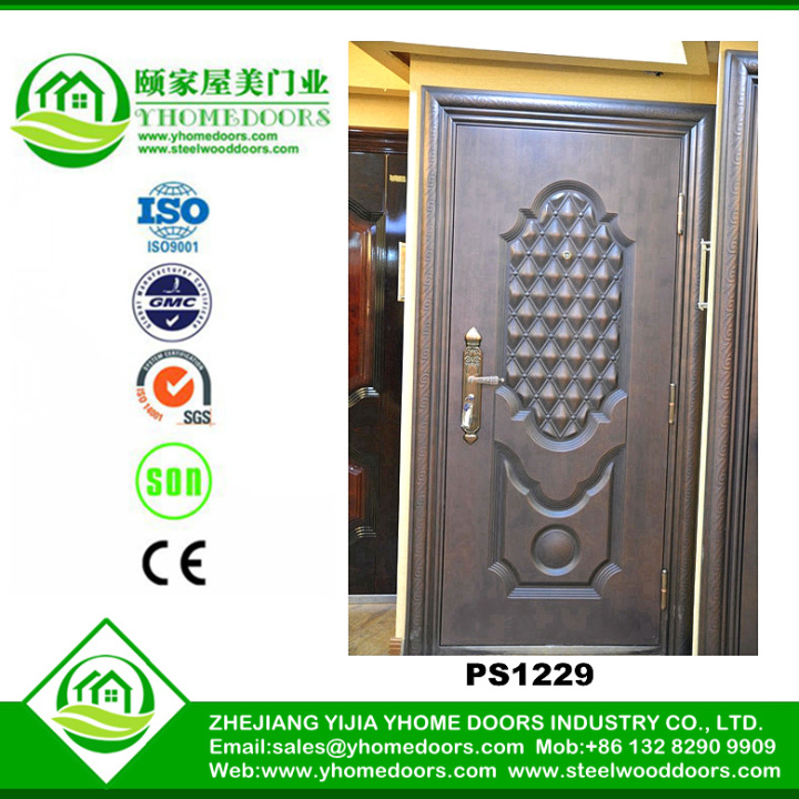 steel front doors,steel interior door,extra door security