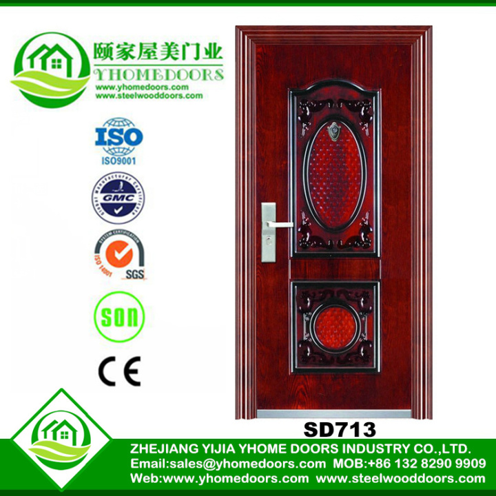 aluminum frame glass panel door,security door handles,front door protection