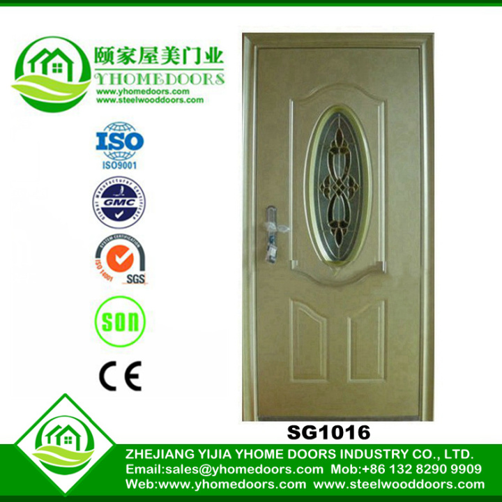 louvered steel doors,Factory Door ,timber glass door internal