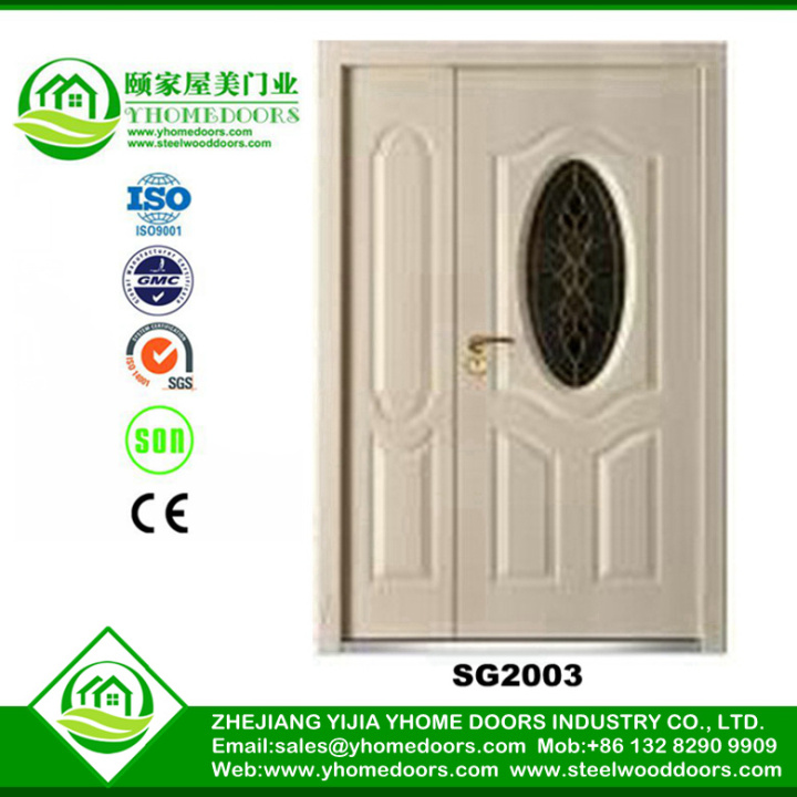 steel dutch doors, plywood door ,stainless steel frame glass door