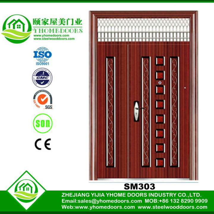decorative front doors,metal and glass doors,ready made doors