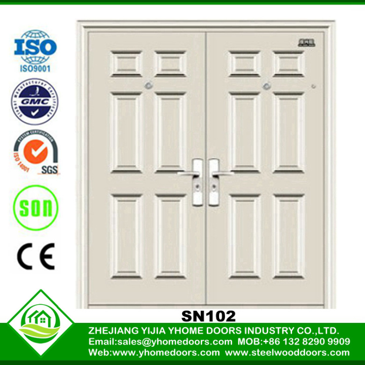 single steel doors,patio door security bar,double door entry